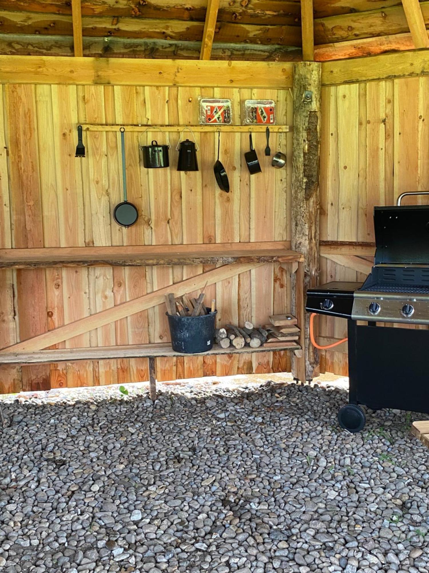 Kroghs Tiny Houses - Hyttebyen Grindsted Exteriör bild