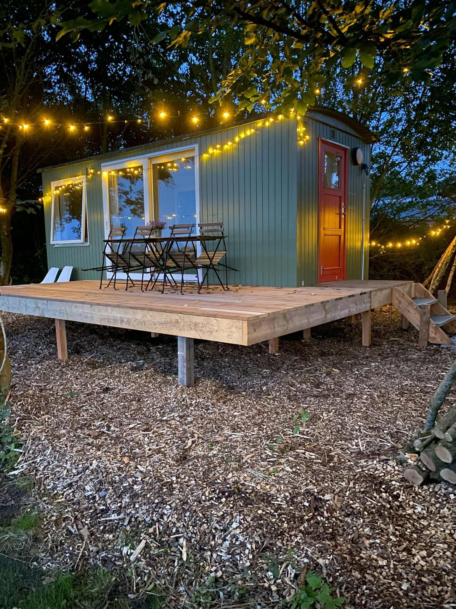 Kroghs Tiny Houses - Hyttebyen Grindsted Exteriör bild